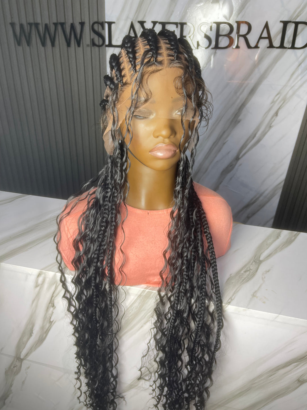 Glueless Curly Wig |Easy install |Fast Ship Uk/USA -Fina Unit 2