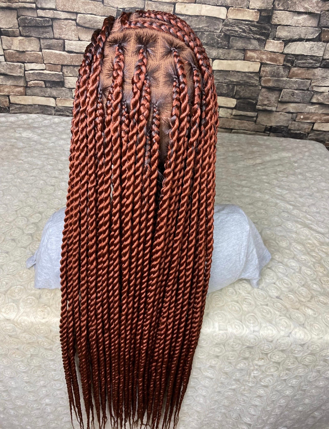 Fast Ship Protective Style Wig,Senegalese braids -Ronke