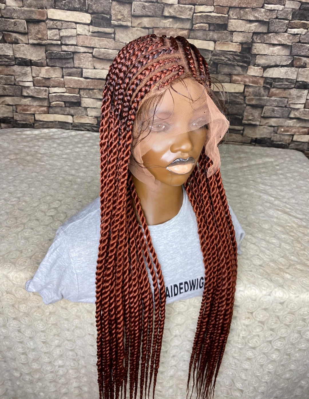 Fast Ship Protective Style Wig,Senegalese braids -Ronke