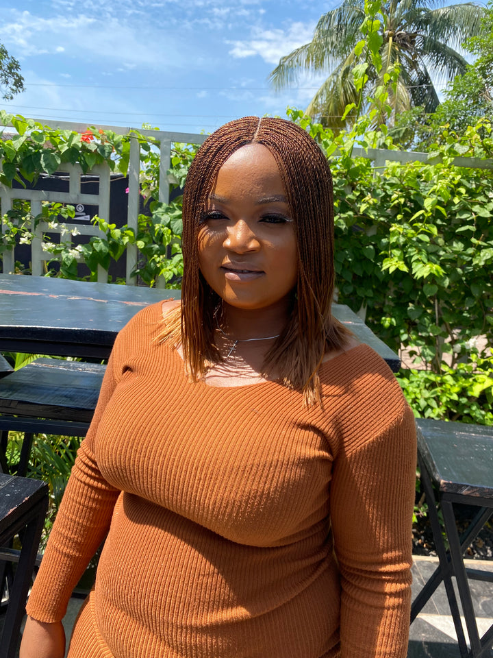 Protective Style Braids For Women Easy install hair-Bob Nano 