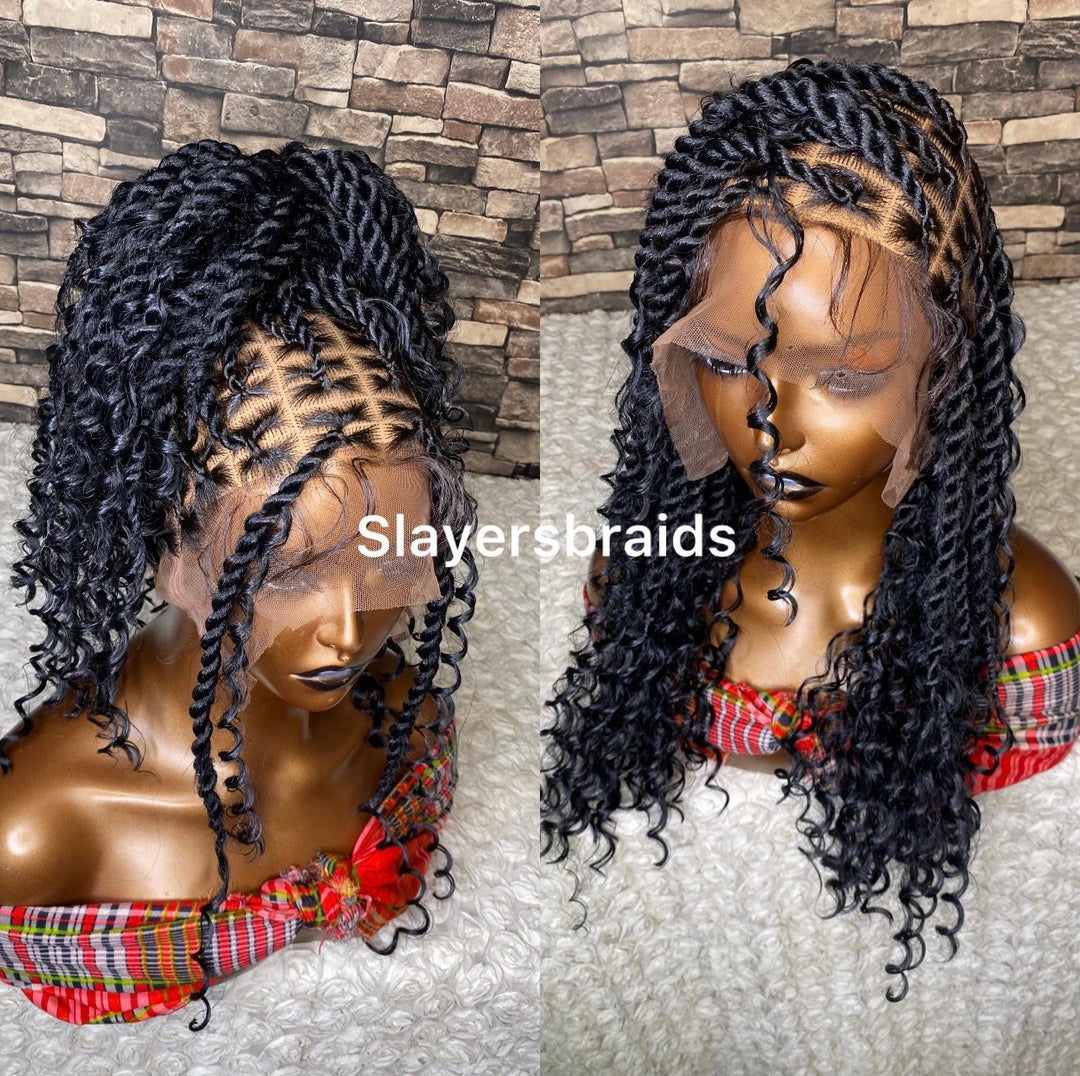 BoxBraid Twist Wig Limited Stock Protective Hair -Adenike