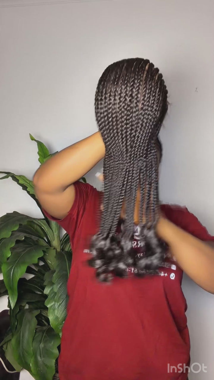 Protective Cornrow Braid: Fast delivery Wig:  Sisi