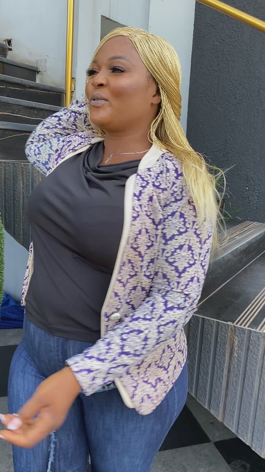 Protective Style Braids For Women Easy install hair-Long -NanoBlond