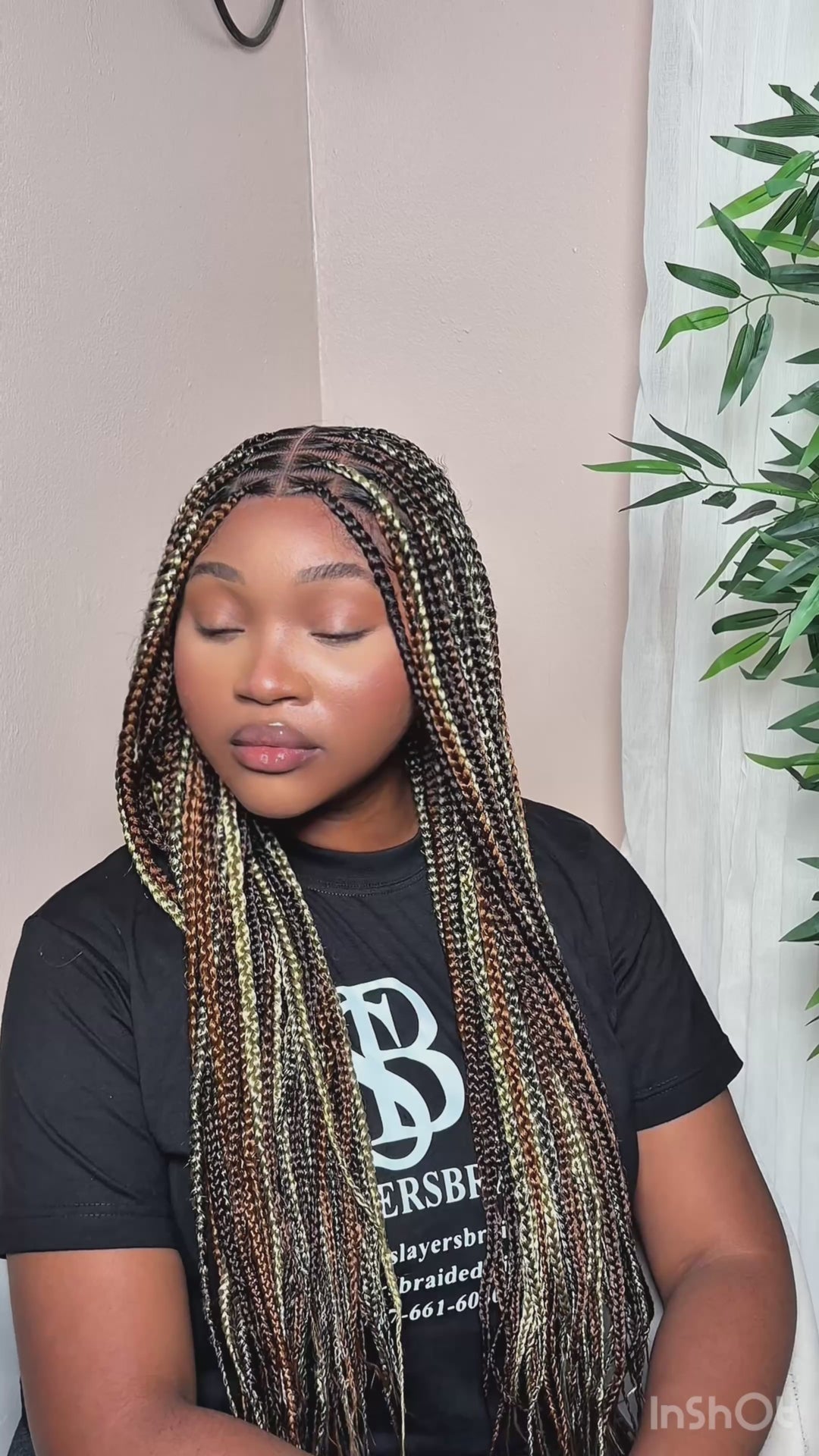 Luxury Knotless BraidWig Glueless Everyday Wear Wig -Mya Unit