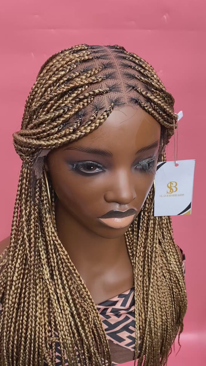 24"Knotless Mixed Blonde Braids -Verena